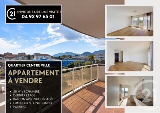  Appartement à vendre 2 pièces 50 m²