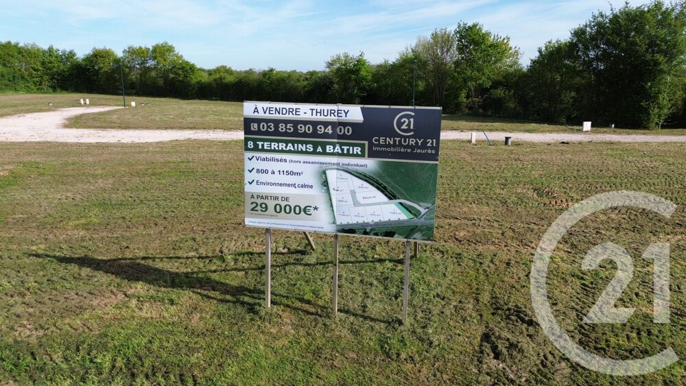 vente Terrain - 870 m² Thurey (71440)