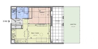  Appartement � vendre 2 pi�ces 50 m�