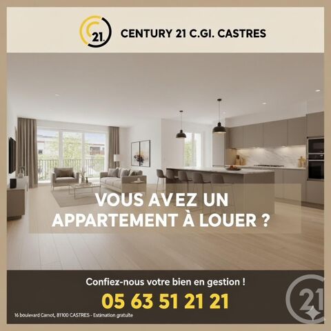  Appartement  louer 4 pices 55 m