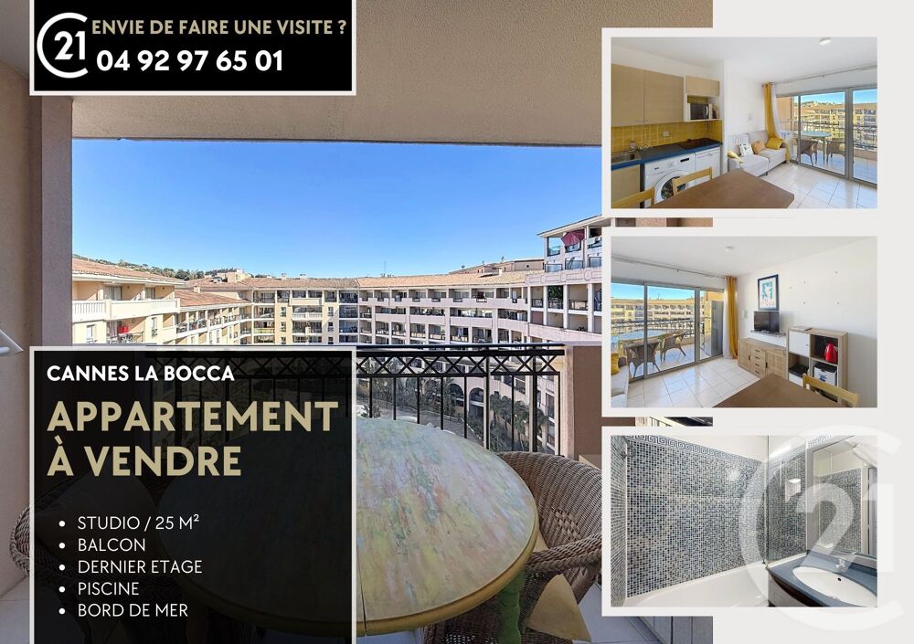 CANNES LA BOCCA - Appartement Cabine - Résidence Cannes ....
