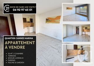 vente Appartement - 2 pièce(s) - 32 m² Mandelieu-la-Napoule (06210)
