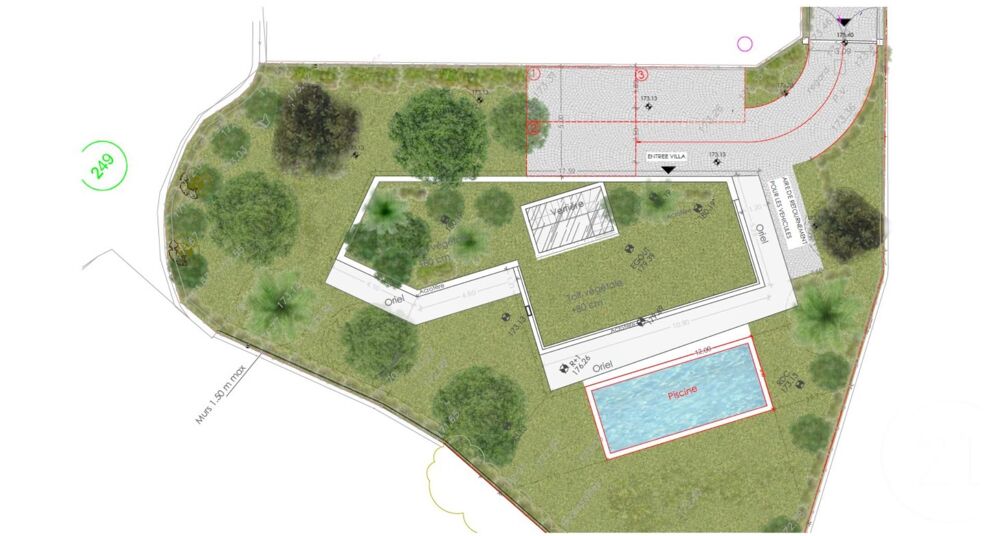 vente Terrain - 1086 m² Nice (06300)