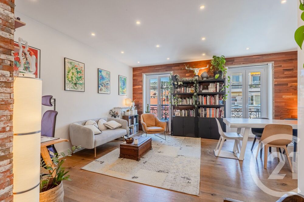 vente Appartement - 3 pièce(s) - 58 m² Nice (06300)