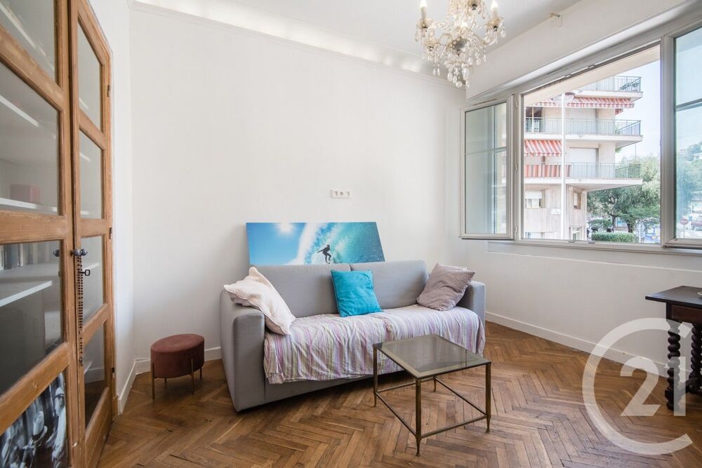 vente Appartement - 2 pièce(s) - 44 m² Nice (06000)