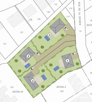  Terrain � vendre 696 m�