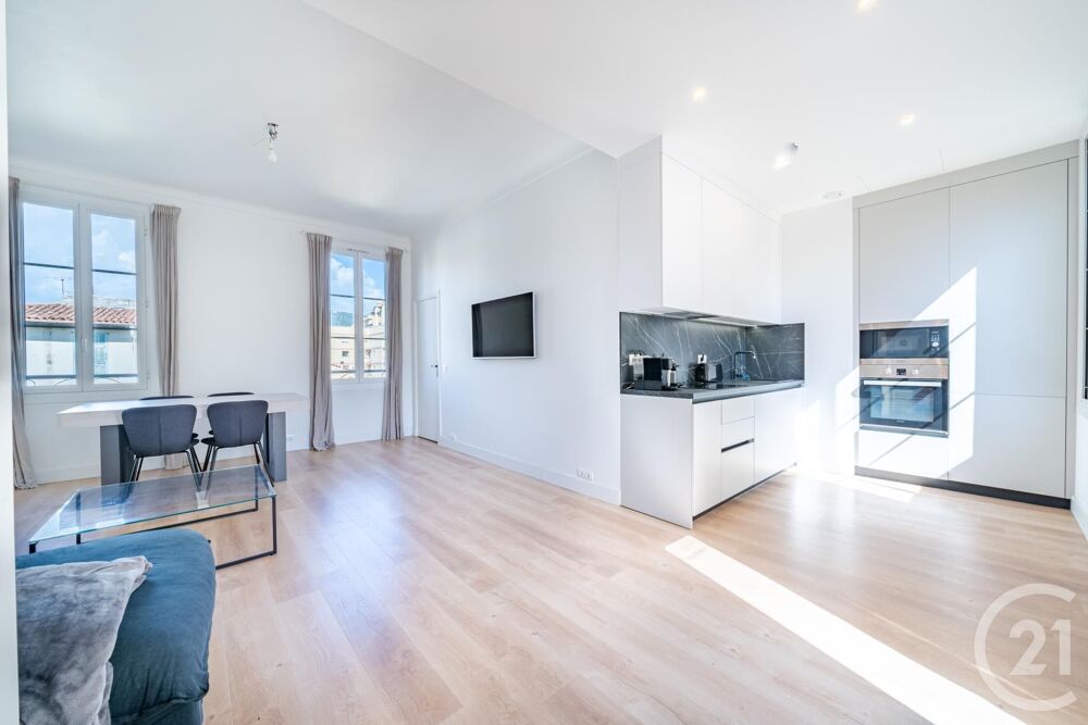 vente Appartement - 2 pièce(s) - 47 m² Nice (06300)