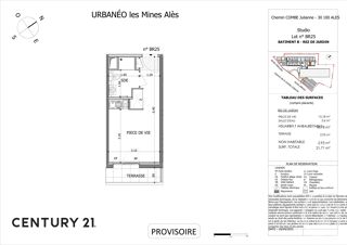  Appartement � vendre 1 pi�ce 18 m�