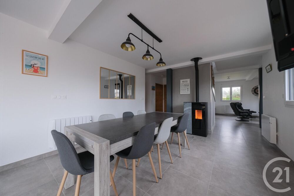 vente Maison - 6 pièce(s) - 188 m² Saint-Germain-sur-Ay (50430)