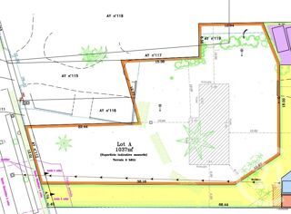  Terrain � vendre 1037 m�