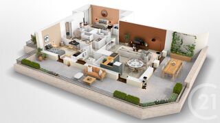  Appartement à vendre 3 pièces 65 m²