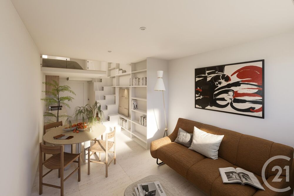 vente Appartement - 1 pièce(s) - 19 m² Nice (06000)