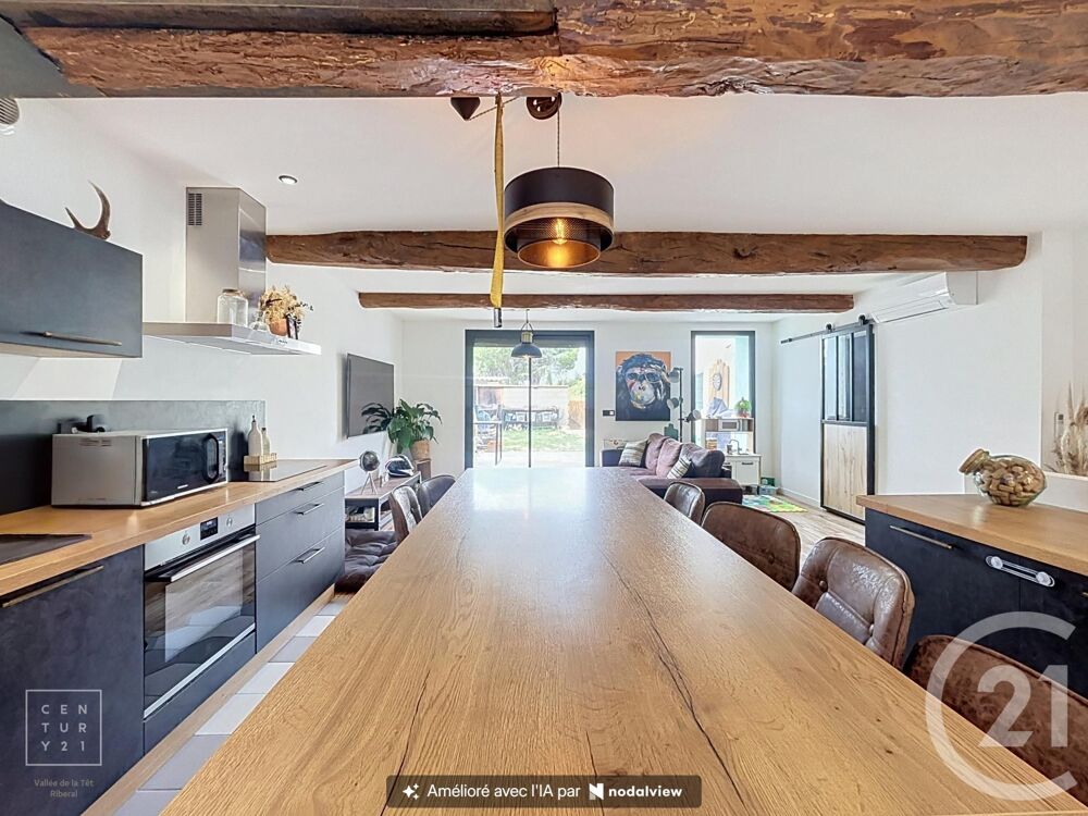 vente Maison - 4 pièce(s) - 128 m² Villeneuve-la-Rivière (66610)
