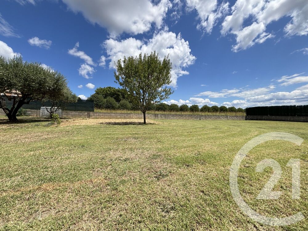 vente Terrain - 878 m² Vézénobres (30360)