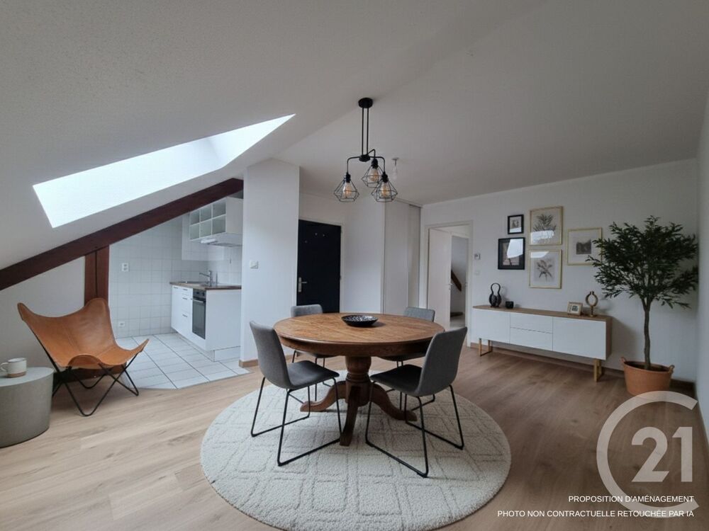 location Appartement - 2 pièce(s) - 51 m² Mamirolle (25620)