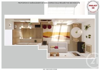  Appartement � vendre 1 pi�ce 25 m�