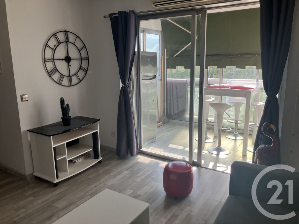 location Appartement - 1 pièce(s) - 27 m² Villeneuve-Loubet (06270)
