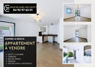  Appartement � vendre 2 pi�ces 40 m�