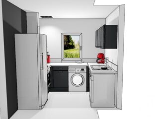  Appartement à louer 3 pièces 61 m²