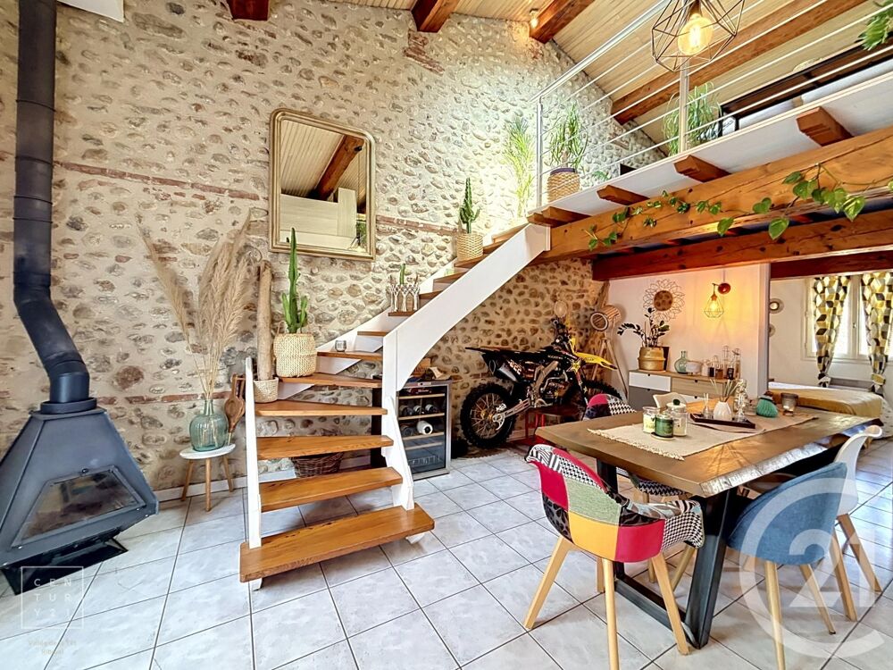 TOULOUGES - MAISON DE VILLAGE T4 AVEC GARAGE E....