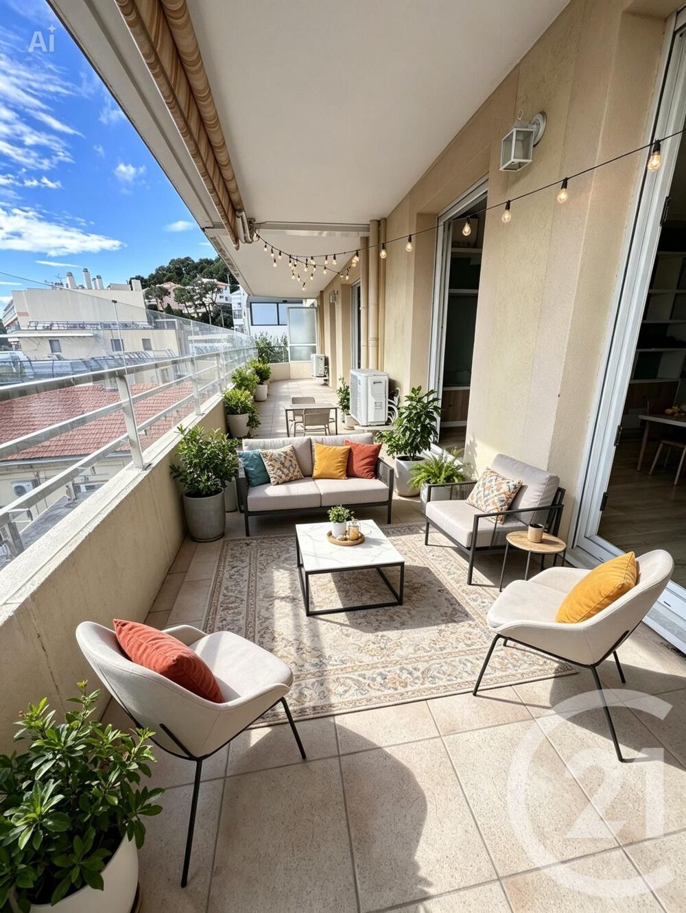 location Appartement - 4 pièce(s) - 77 m² Cap-d'Ail (06320)