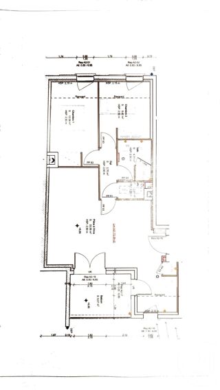  Appartement à vendre 3 pièces 64 m²