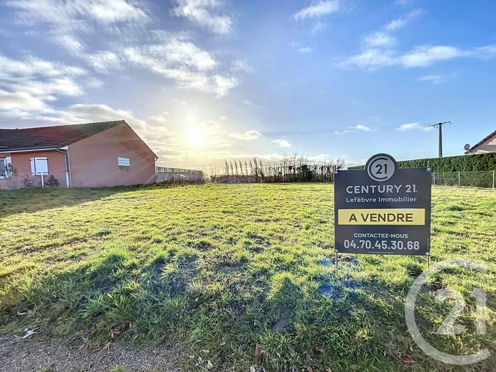 vente Terrain - 892 m² Treban (03240)