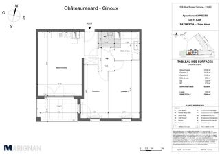  Appartement � vendre 3 pi�ces 70 m�