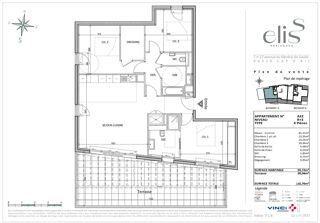  Appartement � vendre 4 pi�ces 132 m�