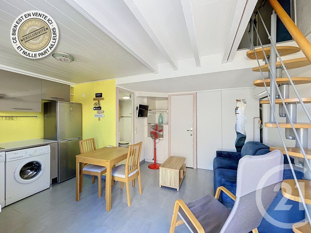 À vendre à Le Barcarès, charmant appartement T3 d'env. 4....