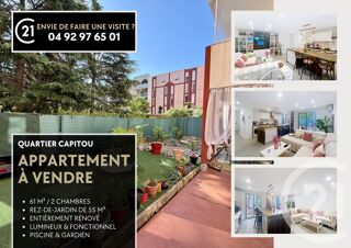  Appartement à vendre 3 pièces 61 m²