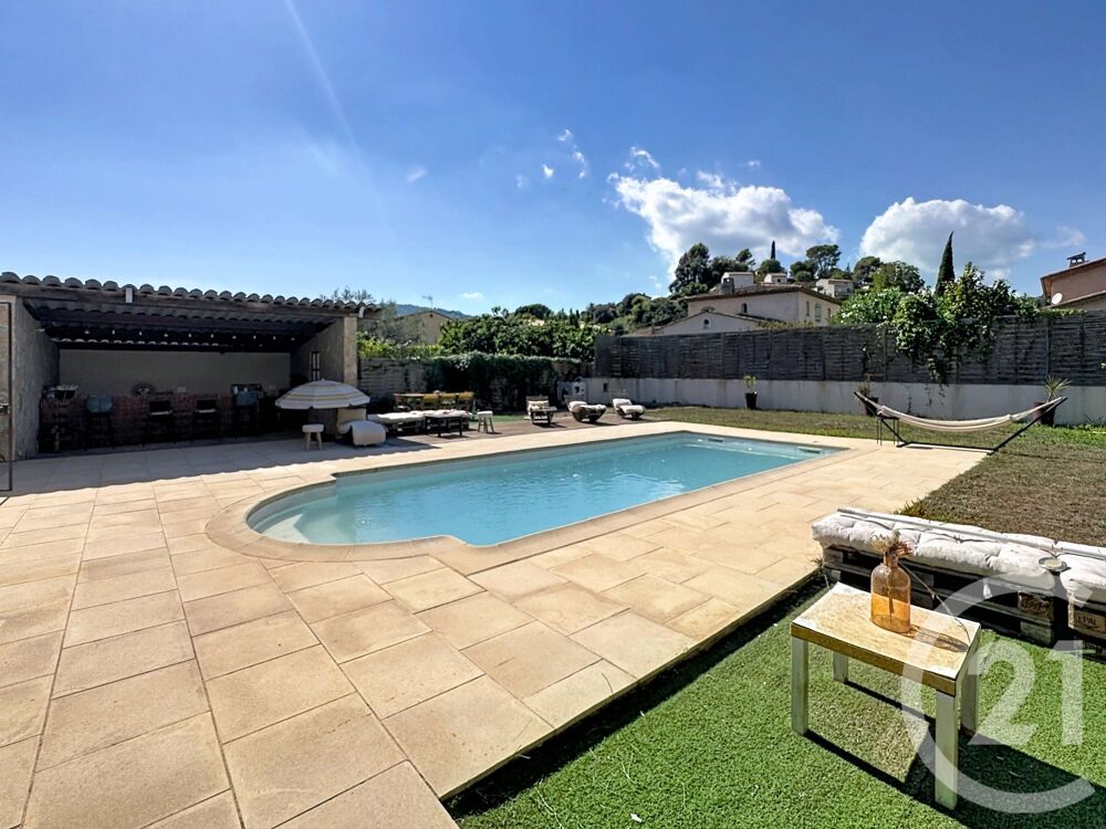 EN EXCLUSIVITE à PEGOMAS Maison de rêve 215 m² Piscine....