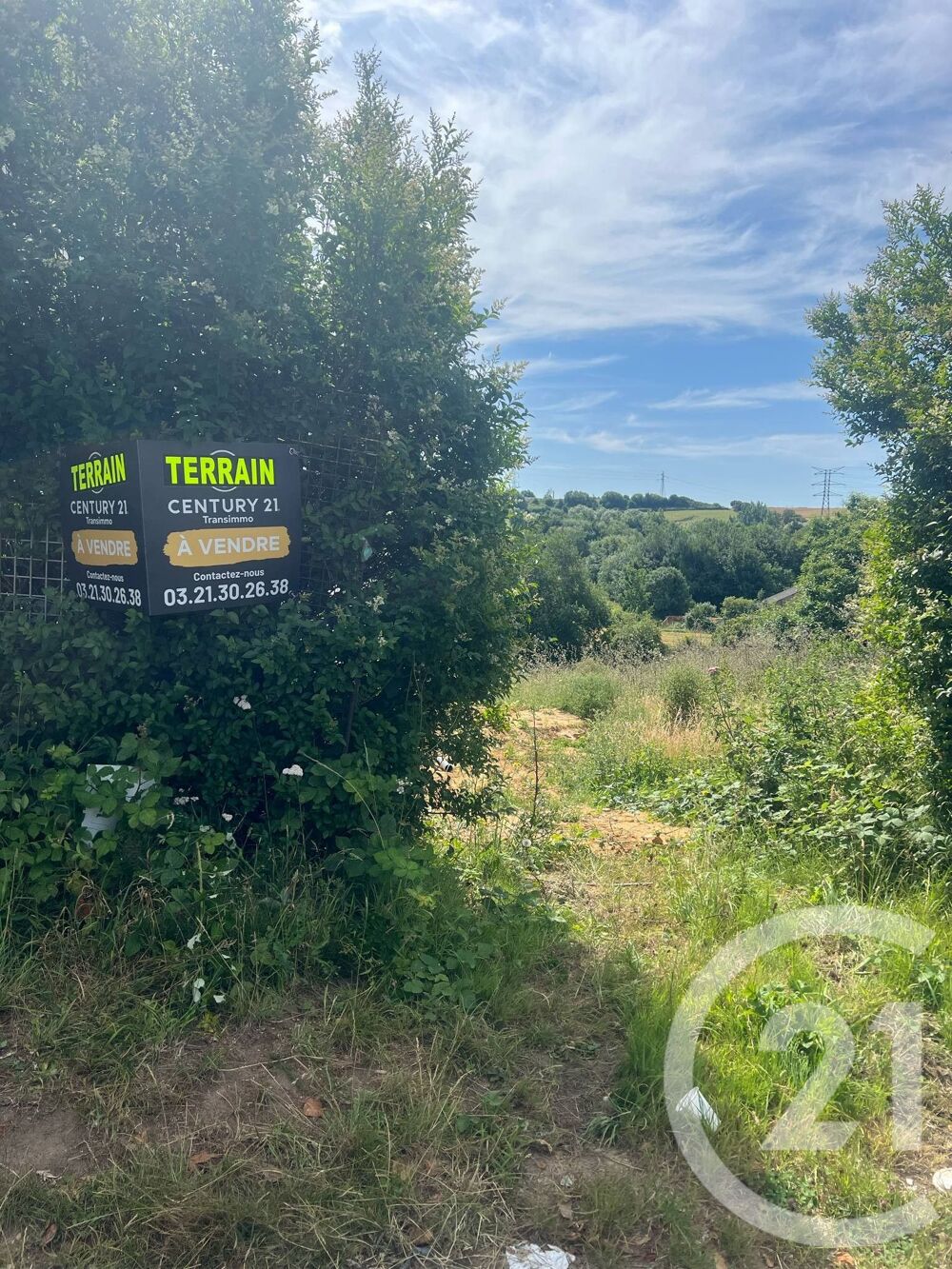 vente Terrain - 1095 m� Saint-Martin-Boulogne (62280)