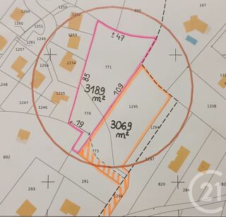  Terrain � vendre 3069 m�