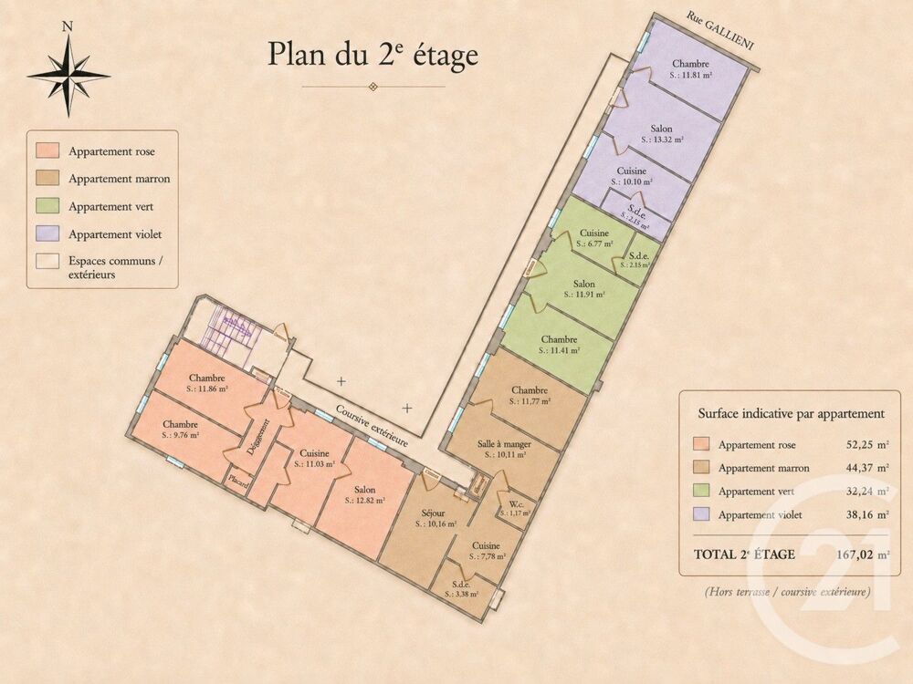 vente Appartement - 3 pièce(s) - 44 m² Beaulieu-sur-Mer (06310)