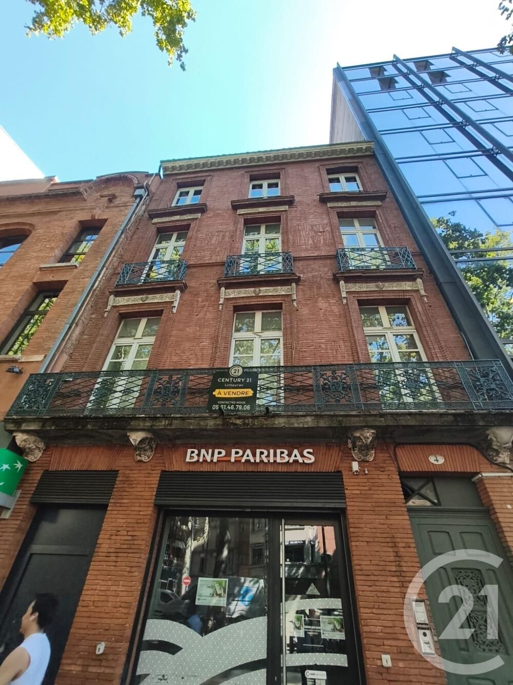 vente Appartement - 4 pièce(s) - 91 m² Toulouse (31000)