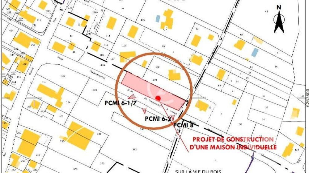 vente Terrain - 1203 m² Aibre (25750)