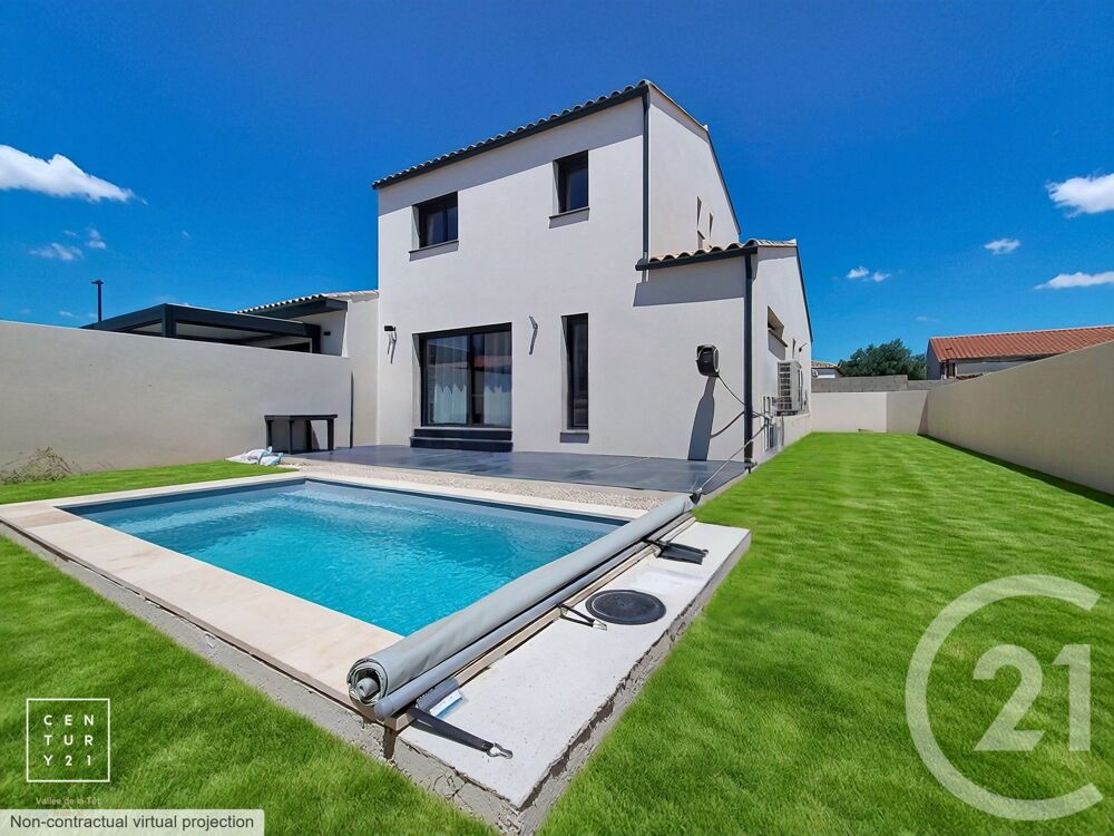 MAISON 3 FACES RE2020 PISCINE + 3 CHAMBRES - SECTEUR PRI....
