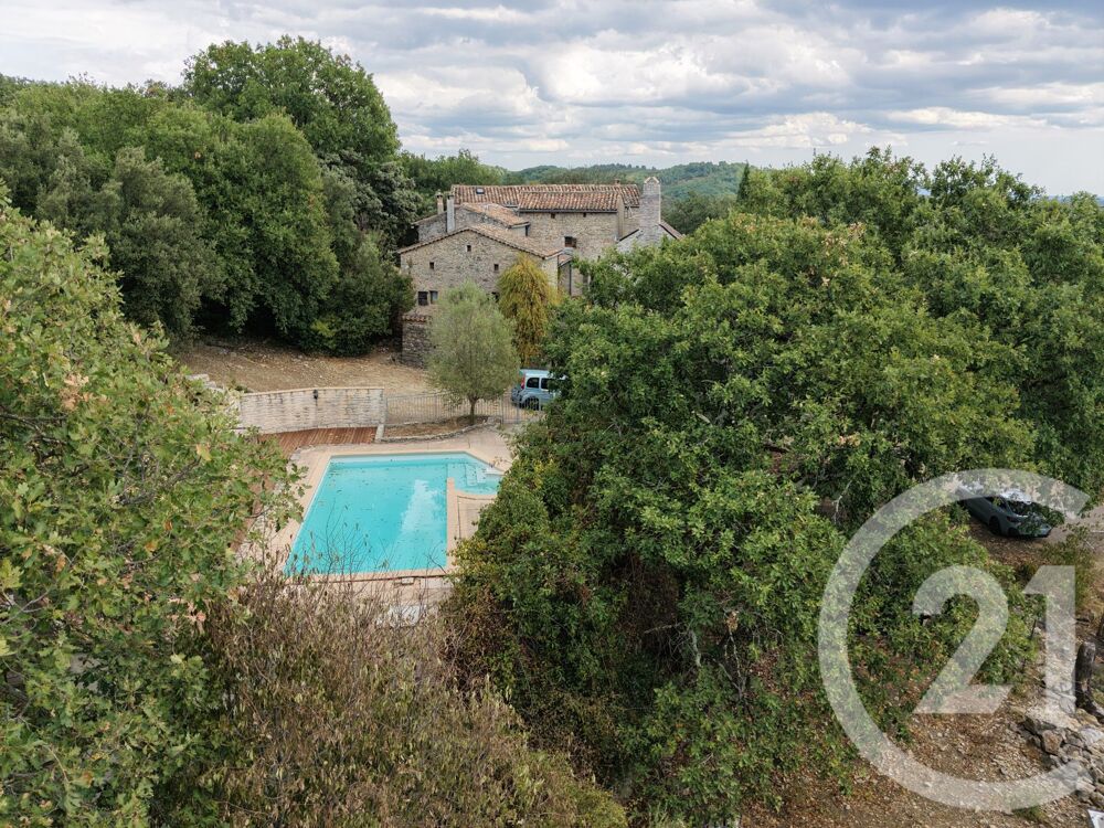 vente Maison - 7 pièce(s) - 320 m² Les Salles-du-Gardon (30110)