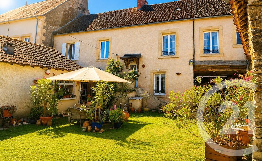 Charmante maison de ville à ChâteauneufValdeBargis de 10....