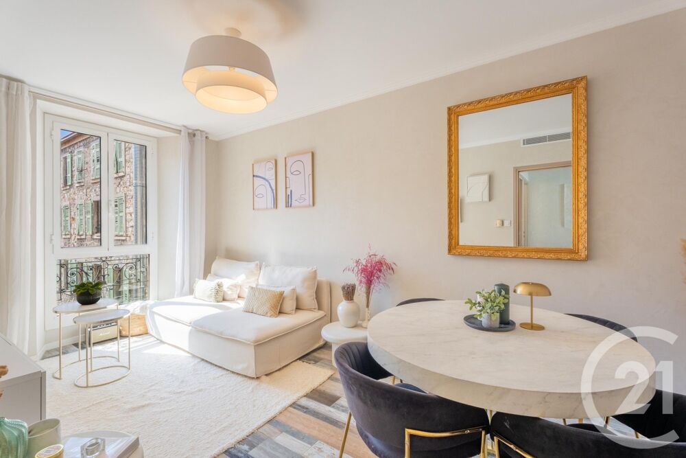 Nice Bonaparte - 3 pièces de 58 m² traversant Sud/Nord, ....