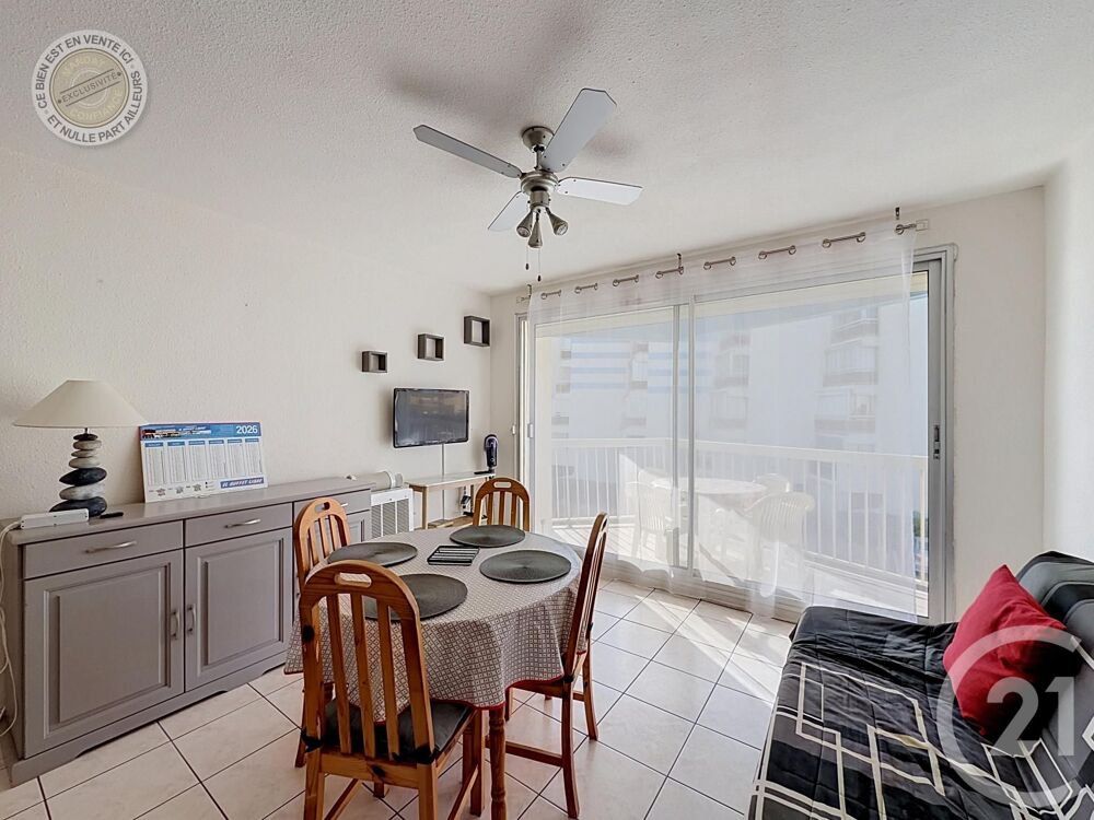 vente Appartement - 2 pièce(s) - 33 m² Le Barcarès (66420)