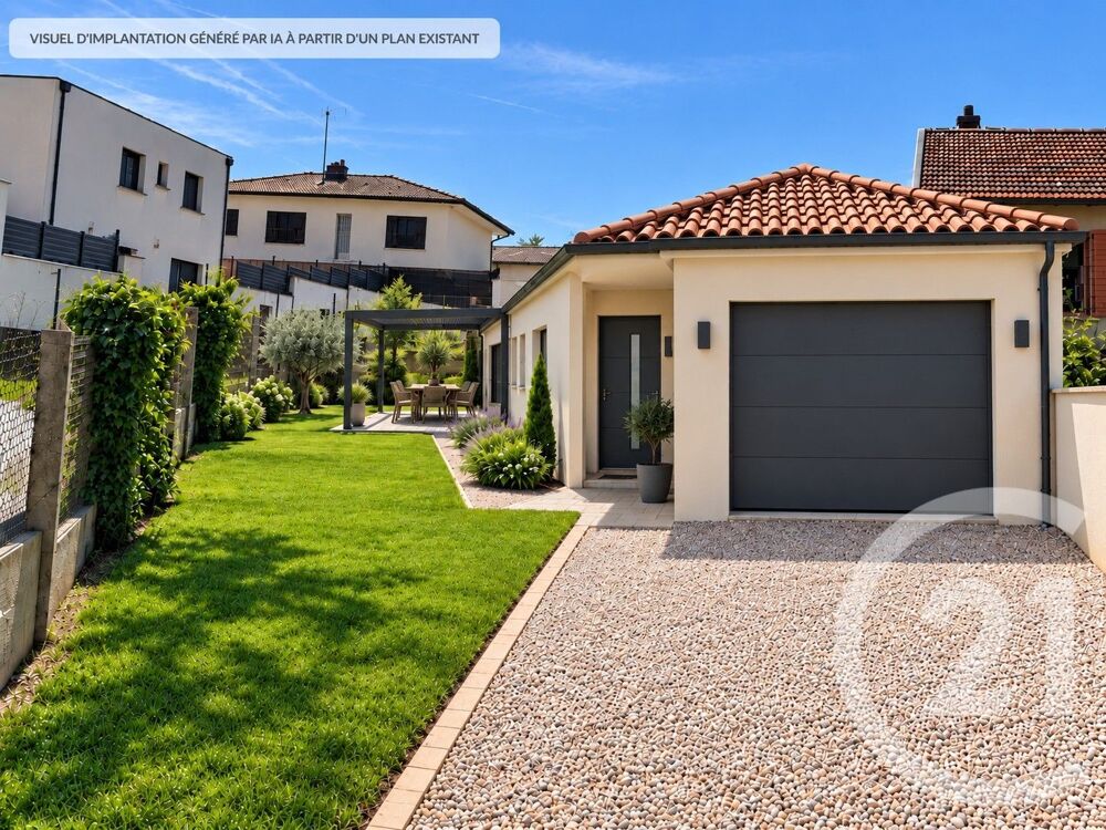 vente Terrain - 328 m² Frans (01480)
