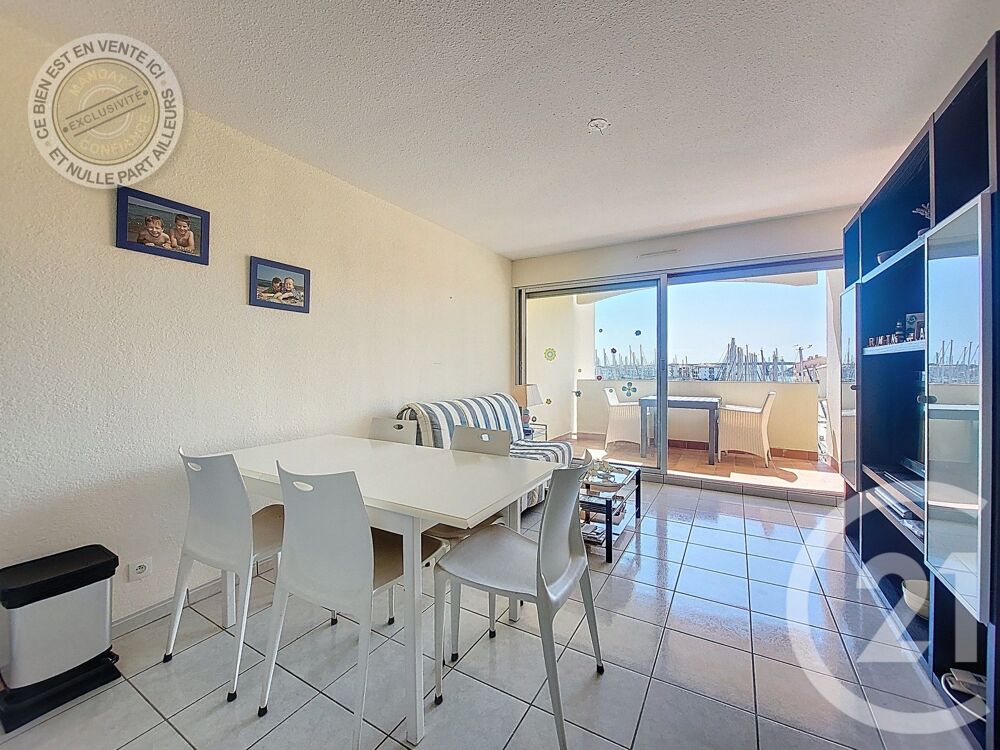 A VENDRE SUR PORT LEUCATE Un charmant apparteme....