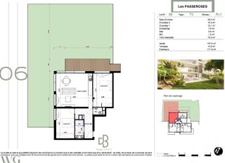  Appartement  vendre 3 pices 70 m