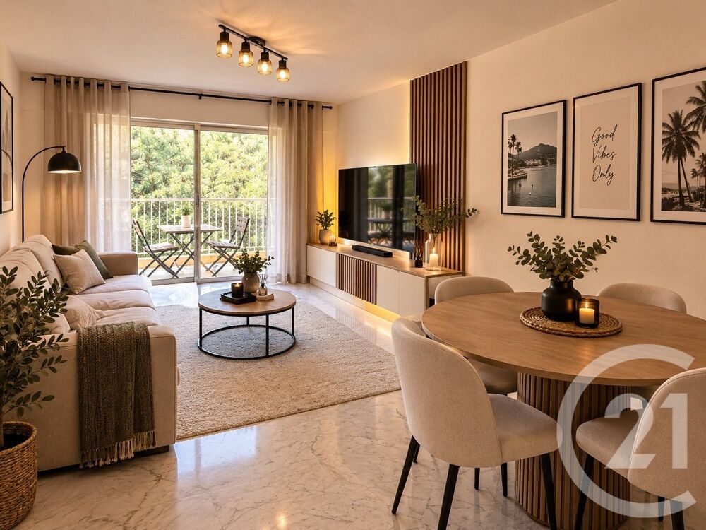 vente Appartement - 2 pièce(s) - 48 m² Mandelieu-la-Napoule (06210)