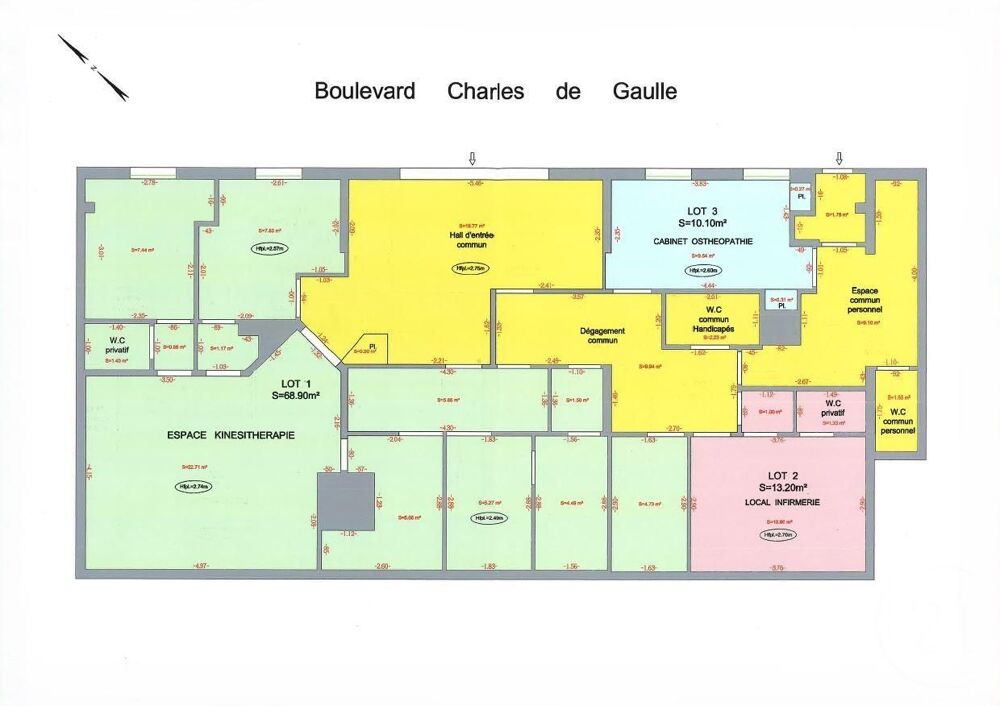 vente Autres - 136 m² Colombes (92700)