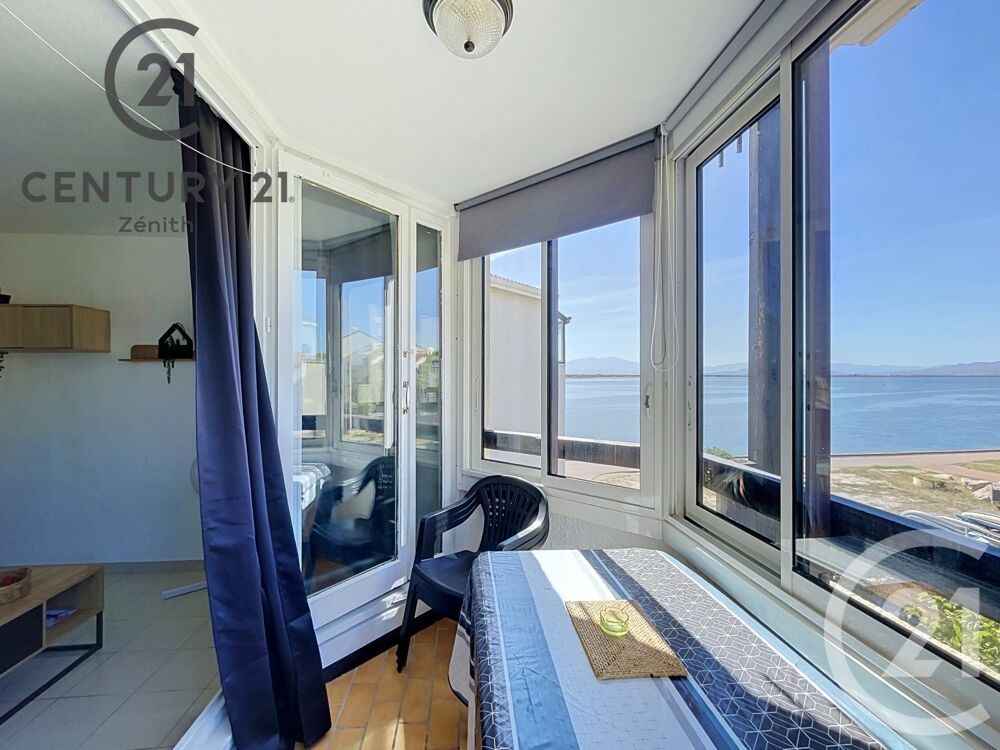 Charmant studio cabine à vendre - Le Barcarès - vue sur ....