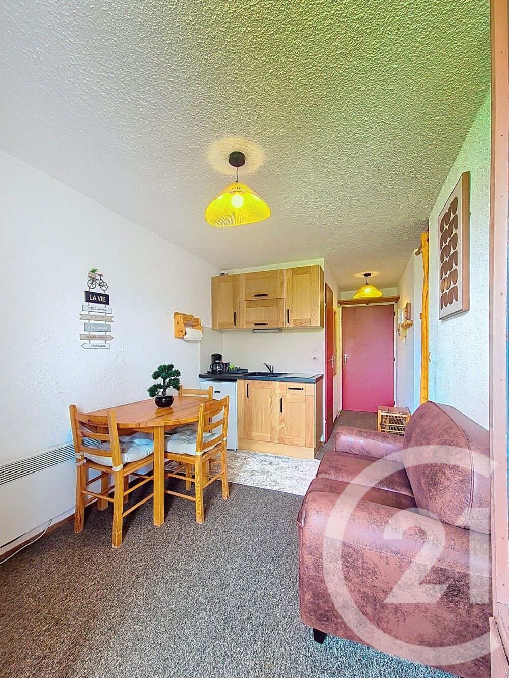 location Appartement - 1 pièce(s) - 22 m² Les Rousses (39220)