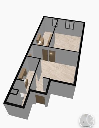  Appartement � vendre 2 pi�ces 55 m�